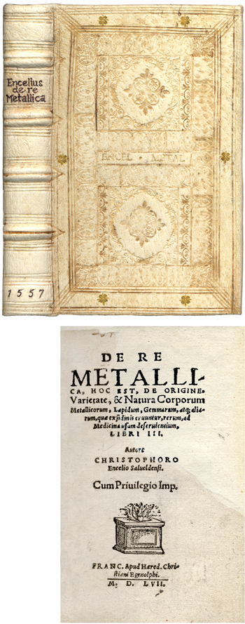 <br><font
size=4>ENTZELT, Christoph (1557) <i>De re metallica</i></font size=4>